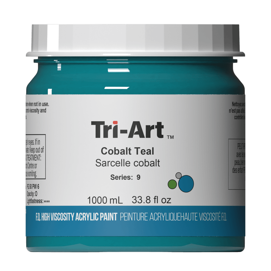 Tri-Art High Viscosity - Cobalt Teal-5