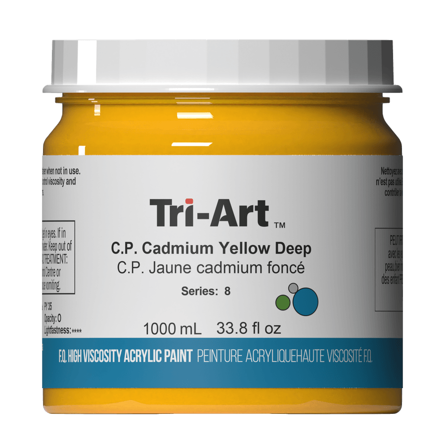 Tri-Art High Viscosity - C.P. Cadmium Yellow Deep-5