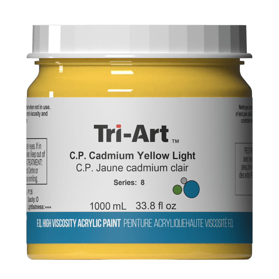 Tri-Art High Viscosity - C.P. Cadmium Yellow Light-5