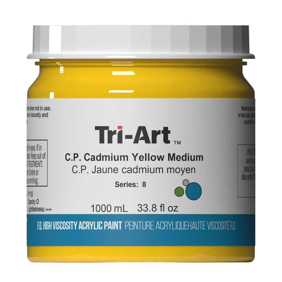 Tri-Art High Viscosity - C.P. Cadmium Yellow Medium-5