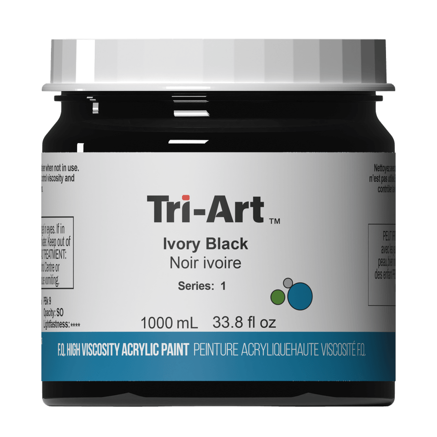 Tri-Art High Viscosity - Ivory Black-5
