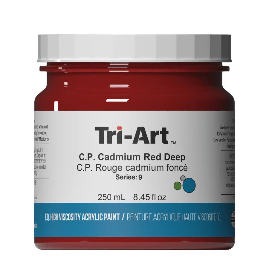 Tri-Art High Viscosity - C.P. Cadmium Red Deep-3