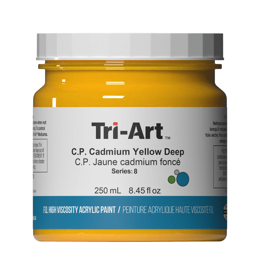 Tri-Art High Viscosity - C.P. Cadmium Yellow Deep-4
