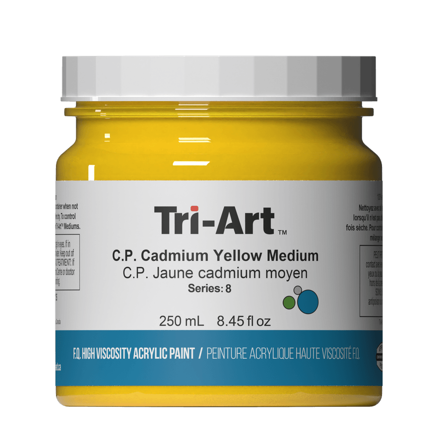 Tri-Art High Viscosity - C.P. Cadmium Yellow Medium-4