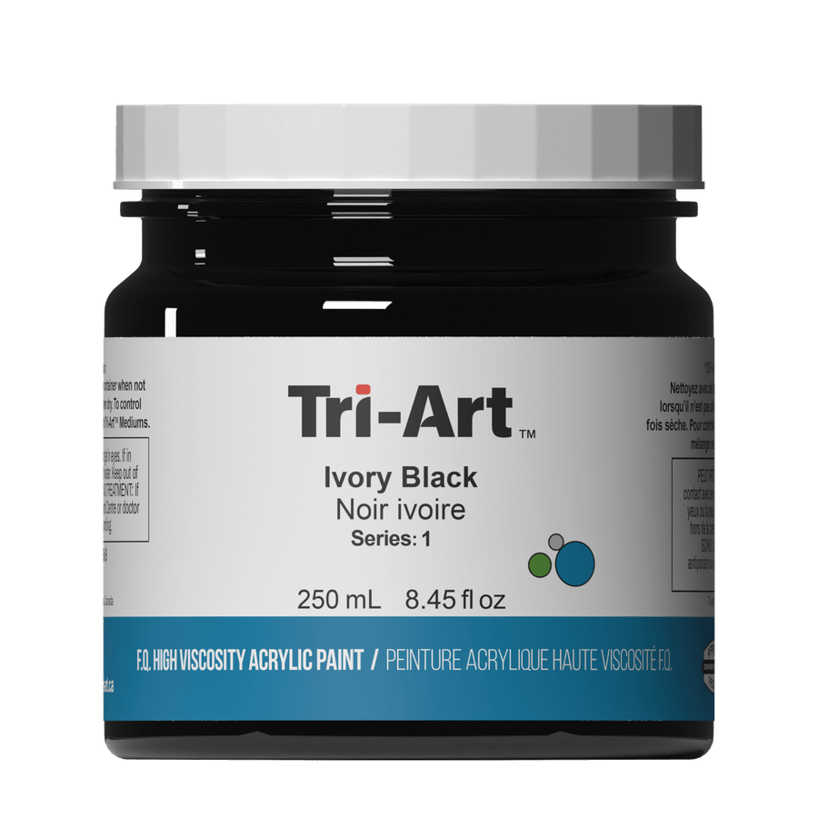 Tri-Art High Viscosity - Ivory Black-3