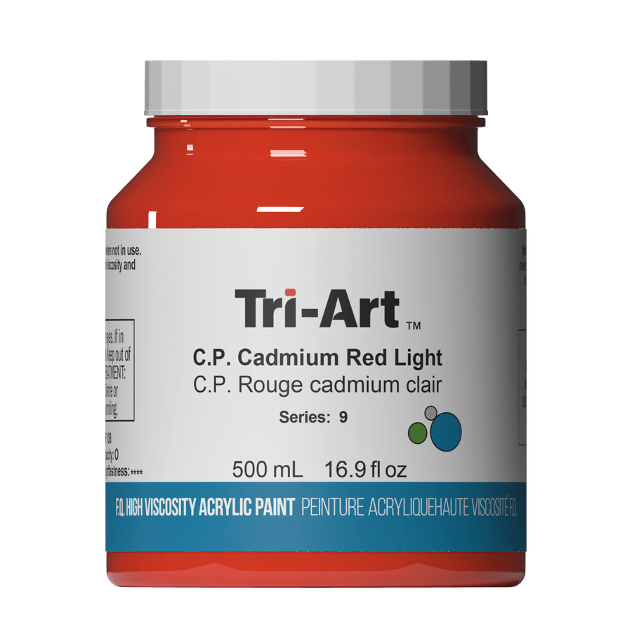 Tri-Art High Viscosity - C.P. Cadmium Red Light-3