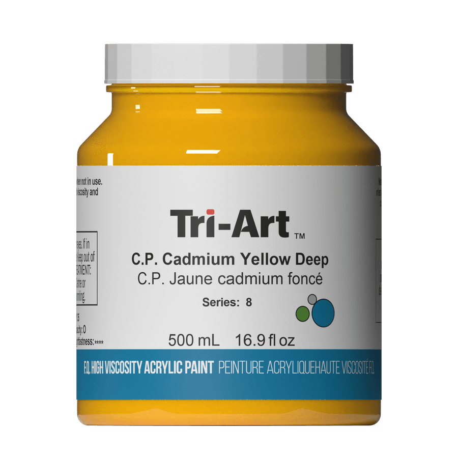 Tri-Art High Viscosity - C.P. Cadmium Yellow Deep-3