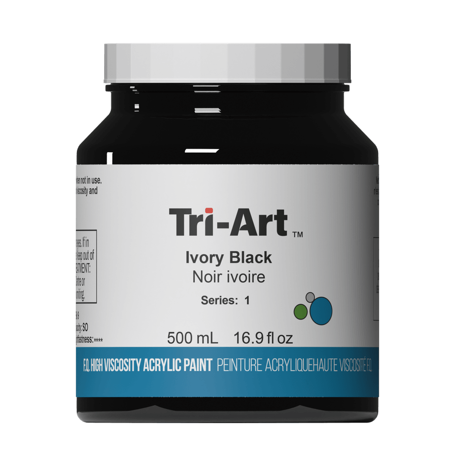 Tri-Art High Viscosity - Ivory Black-4