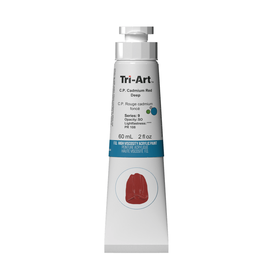 Tri-Art High Viscosity - C.P. Cadmium Red Deep-1
