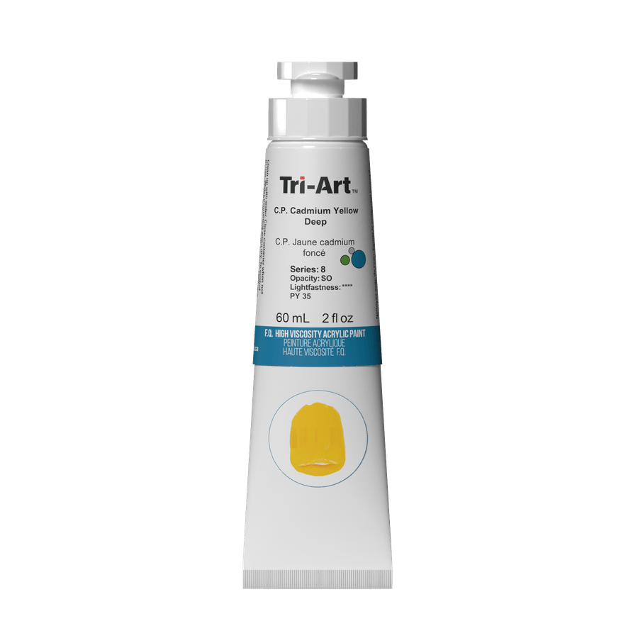 Tri-Art High Viscosity - C.P. Cadmium Yellow Deep-1