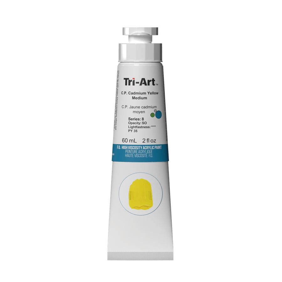 Tri-Art High Viscosity - C.P. Cadmium Yellow Medium-1
