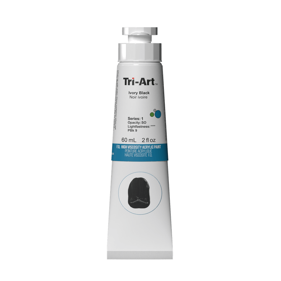 Tri-Art High Viscosity - Ivory Black-1